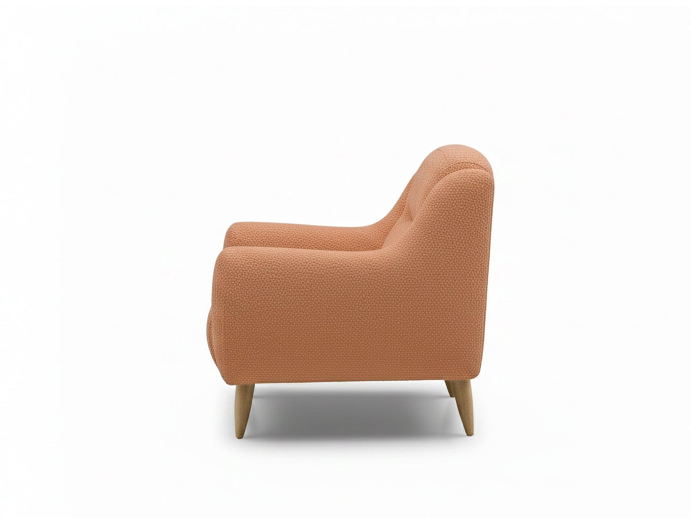 Rolivs Stella Berjer – Bukle Kumaş - Aqua | Modern, Yumuşak Oturum, Dekoratif Tekli Koltuk