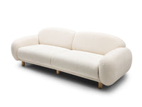 Bonita 3+1 Koltuk Takımı (Pamuk Sis - Aqua)