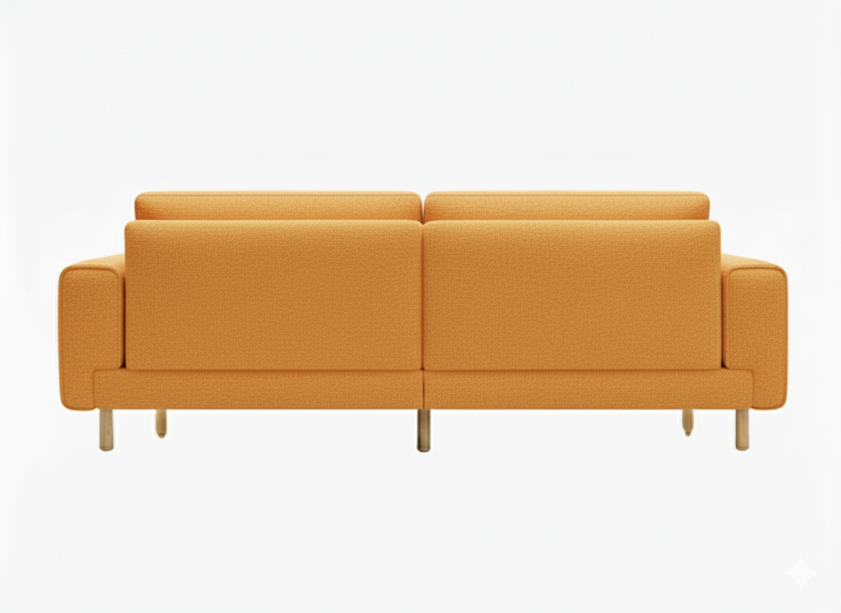 Mokka Üçlü Koltuk - Kadife - Bazalt Yeşili