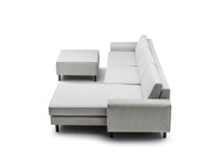 Mokka Mini Köşe - Kadife - Deniz Taşı