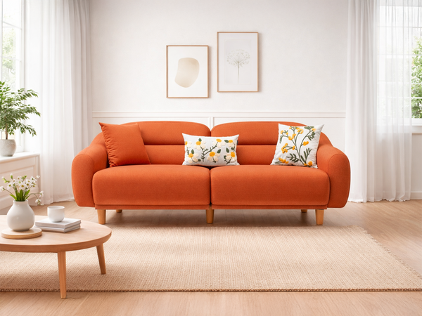 Rolivs Stella Üçlü Koltuk – Kadife Kumaş | Şık, Modern ve Yumuşak Oturum