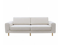 Mokka Üçlü Koltuk - Kadife - Deniz Taşı