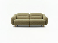 Stella Üçlü Koltuk Bukle Tarçın