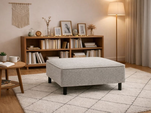 Doğal Doku Puf - Bohem Gri