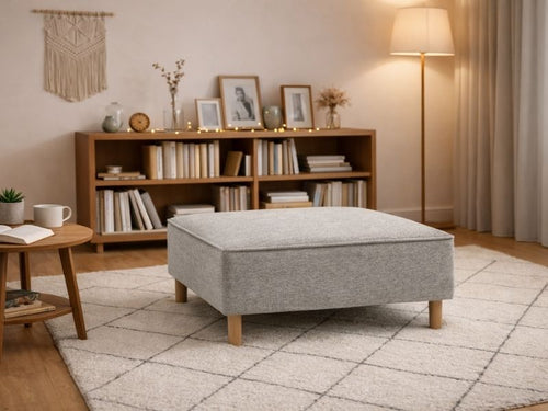 Doğal Doku Puf - Titanium