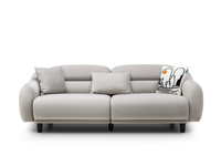 Stella 3+1 Takım - Kadife - Ay Taşı Gri ve Kahve Çekirdeği