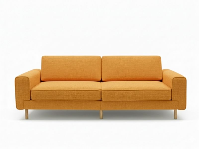 Mokka Üçlü Koltuk - Kadife - Deniz Taşı