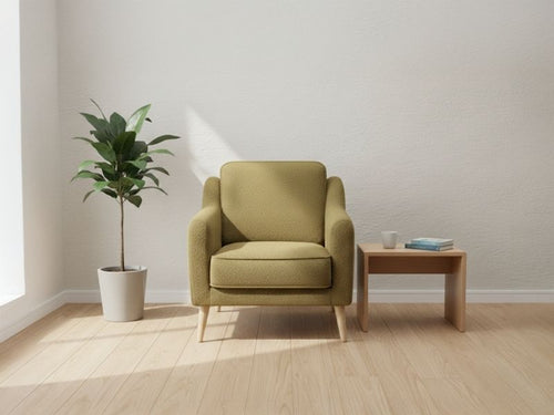 Rolivs Mokka Berjer – Bukle – Sahra | Minimal, Sıcak ve Modern Tasarım