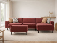 Mokka Mini Köşe - Kadife - Deniz Taşı