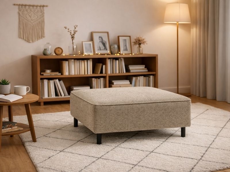 Kadife Puf - Zerdeçal