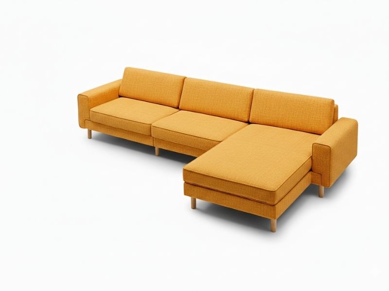 Mokka Mini Köşe - Kadife - Deniz Taşı