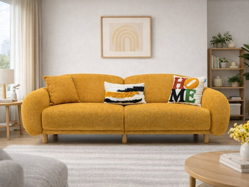 Bonita Üçlü Koltuk - Retro Kil