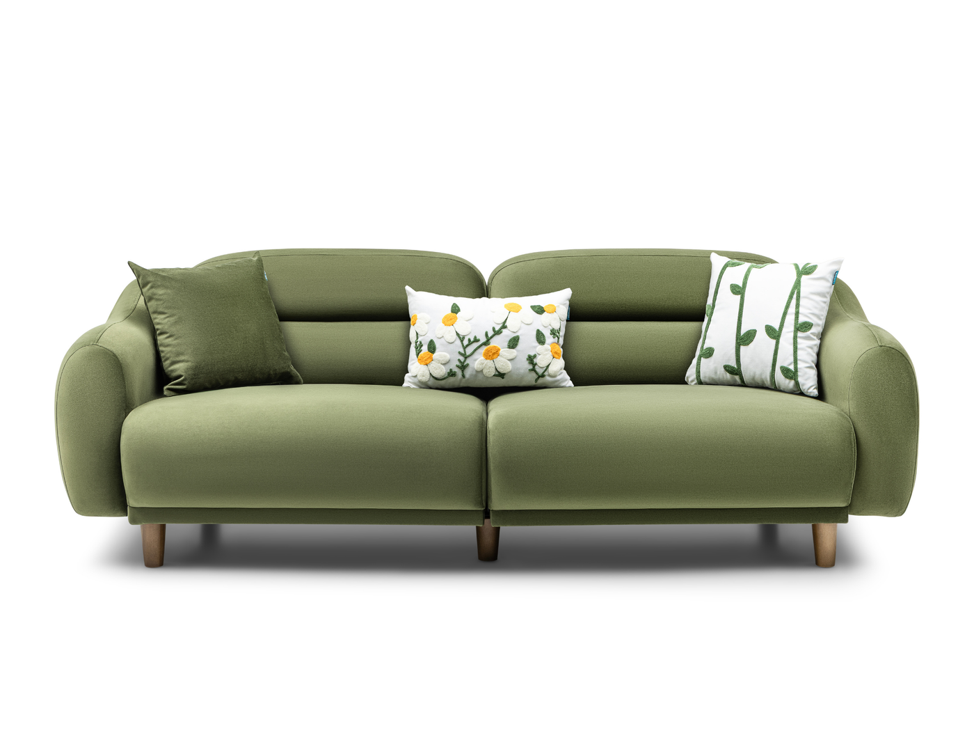 Stella Üçlü Koltuk Kadife Zerdeçal