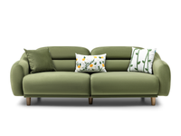 Stella Üçlü Koltuk Kadife Zerdeçal