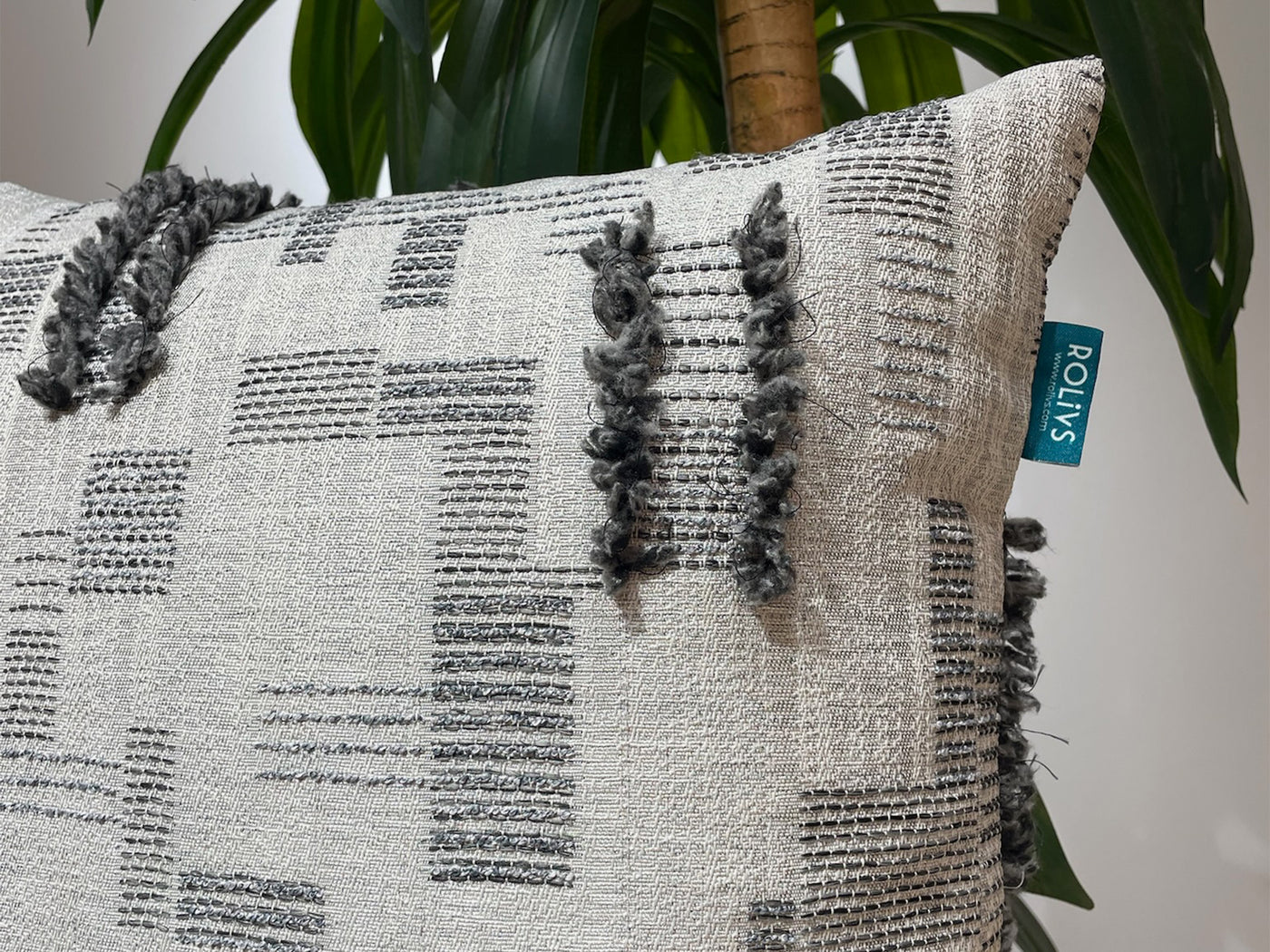 Taş Gri Soft Koleksiyonu 2107 47x47 -Dekoratif Kırlent