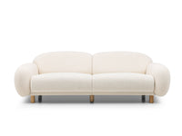 Bonita 3+1 Koltuk Takımı (Pamuk Sis - Aqua)