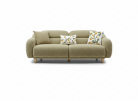 Stella Üçlü Koltuk Bukle Tarçın