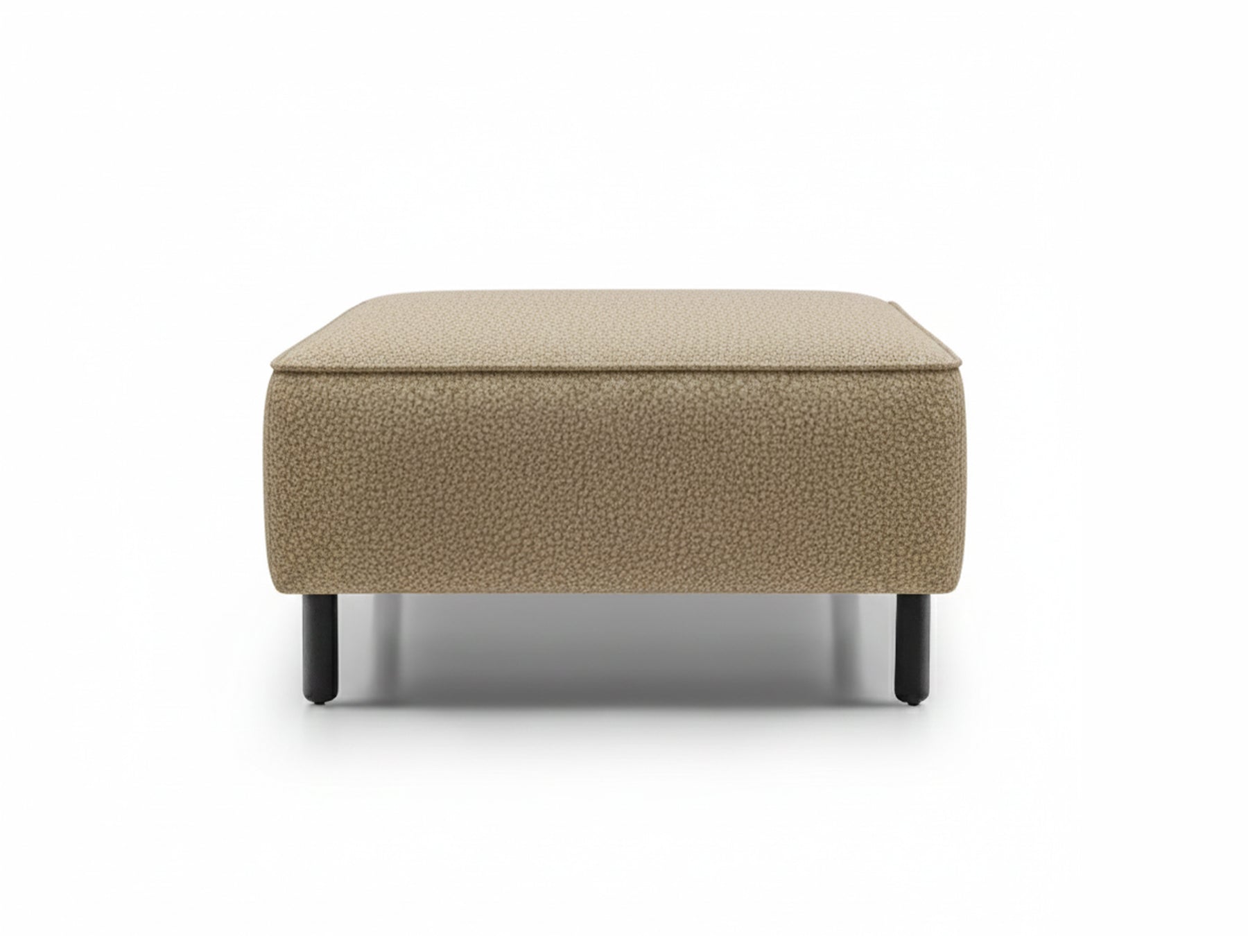 Rolivs Puf | 80 x 80 cm | Bukle – Baltaşı