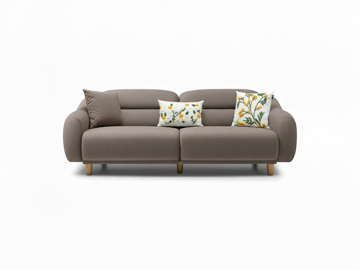 Stella Üçlü Koltuk Kadife Zerdeçal