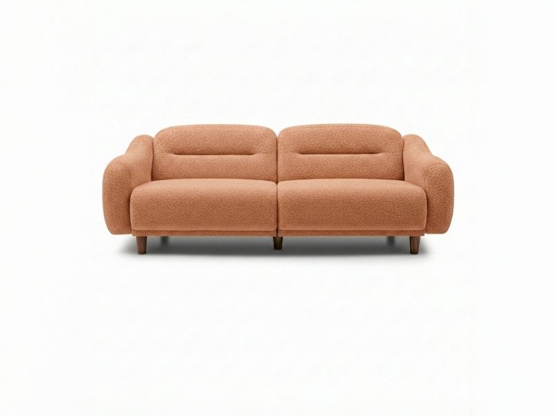 Stella Üçlü Koltuk Bukle Sahra