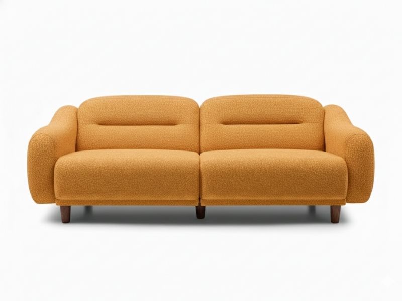 Stella Üçlü Koltuk Bukle Tarçın