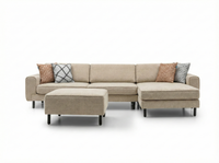 Mokka Mini Köşe - Kadife - Deniz Taşı