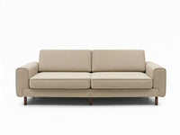 Mokka Üçlü Koltuk - Kadife - Deniz Taşı