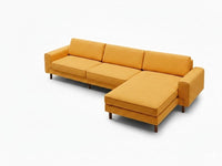 Mokka Mini Köşe - Kadife - Deniz Taşı