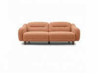 Stella Üçlü Koltuk Bukle Tarçın