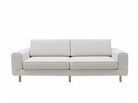 Mokka Üçlü Koltuk - Kadife - Çöl Kumu