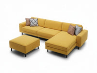 Mokka Mini Köşe - Kadife - Deniz Taşı