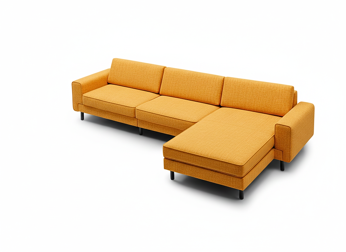 Mokka Mini Köşe - Kadife - Deniz Taşı