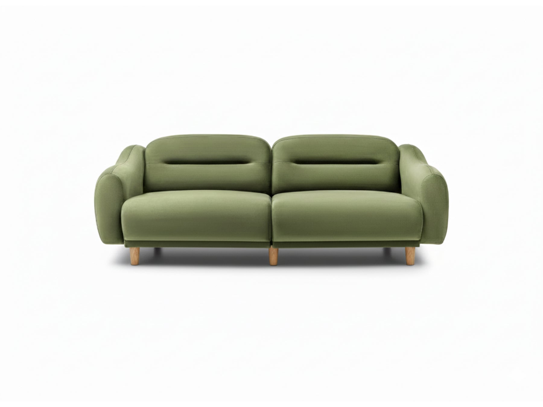 Rolivs Stella Koltuk Takımı 3+3+1+1 – Bazalt Yeşili - Kahve Çekirdeği | Modern, Geniş Oturum, Premium Konfor
