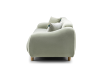 Kadife Çağla Yeşili Ceviz yan görünüm