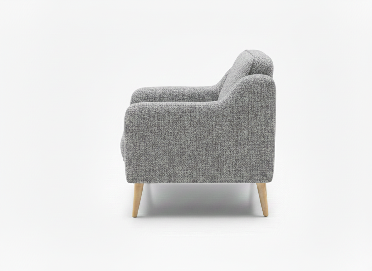Rolivs Mokka Berjer – Bukle Kumaş - Aqua | Modern, Rahat Oturum