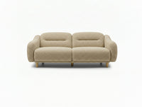 Stella Üçlü Koltuk Bukle Tarçın