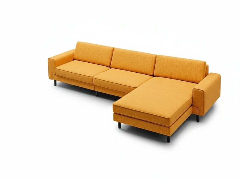 Mokka Mini Köşe - Kadife - Deniz Taşı