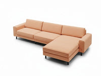 Mokka Mini Köşe - Kadife - Deniz Taşı