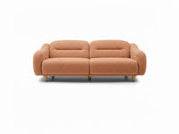 Stella Üçlü Koltuk Bukle Sahra