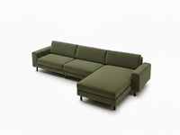 Mokka Mini Köşe - Kadife - Deniz Taşı