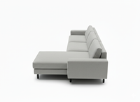 Rolivs Mokka Mini Köşe Koltuk – Kadife | Modern, Modüler, Yumuşak Oturum
