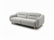 Rolivs Stella Üçlü Koltuk – Kadife – Ay Taşı Gri | Minimal ve Modern Tasarım