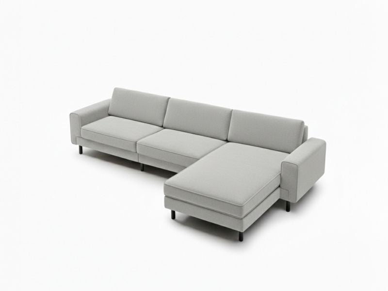 Mokka Mini Köşe - Kadife - Deniz Taşı