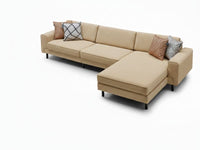 Mokka Mini Köşe - Kadife - Deniz Taşı