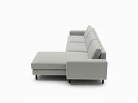 Mokka Mini Köşe - Kadife - Deniz Taşı