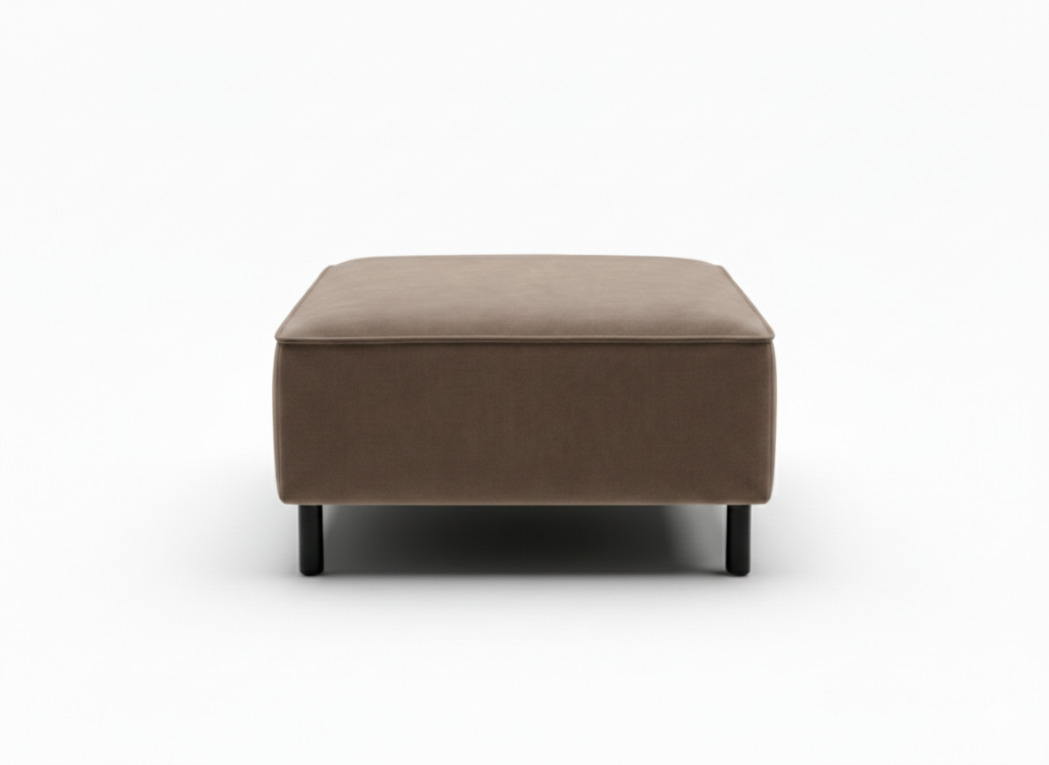 Kadife Puf - Zerdeçal