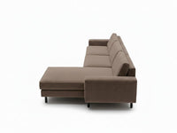 Mokka Mini Köşe - Kadife - Deniz Taşı