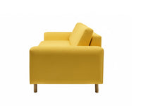 Mokka Üçlü Koltuk - Kadife - Bazalt Yeşili