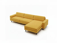 Mokka Mini Köşe - Kadife - Deniz Taşı