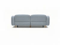 Stella Üçlü Koltuk Bukle Aqua